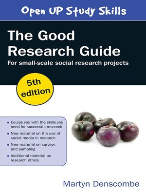 The Good Research Guide - ebook